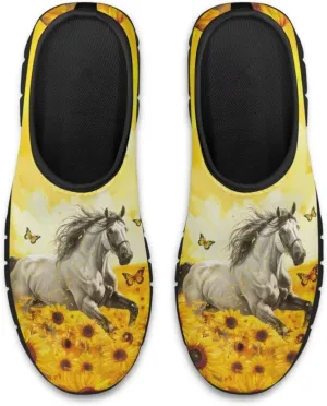 Cute Animals Sneakers for Women Low-Cut Casual Flats Breathable Mesh Loafers Shoes Slip on Athletic Shoes