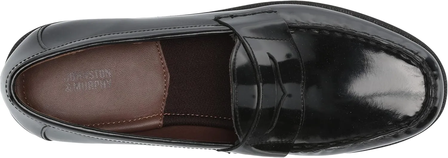 Johnston & Murphy Big Kid Locklin Venetian Boys Dress Casual Loafer