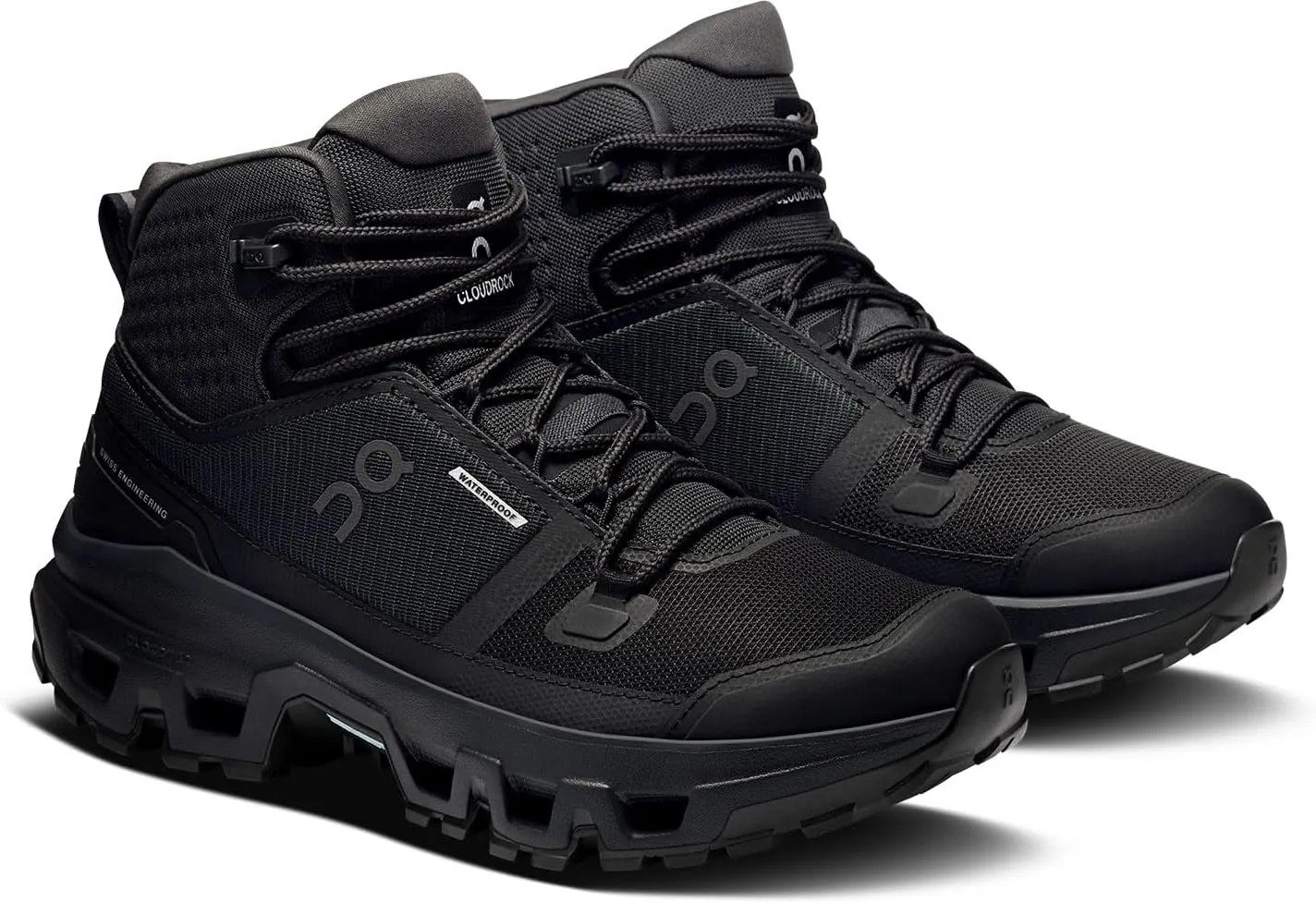 On Women's Cloudrock Mid Waterproof Sneaker