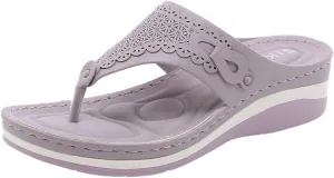 Slippers For Women Casual Flip Flops Beach Sandals Wedge Shoes Shoes Women Slide Sandals