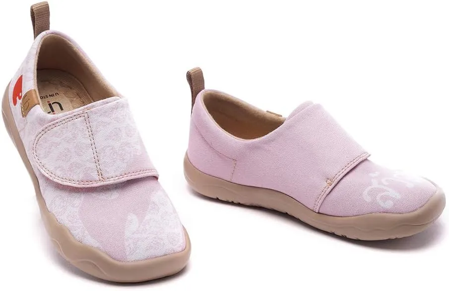 UIN Kids' Fashion Sneaker Colorful Cute Painted Art Funny Walking Casual Loafers Thai Smile