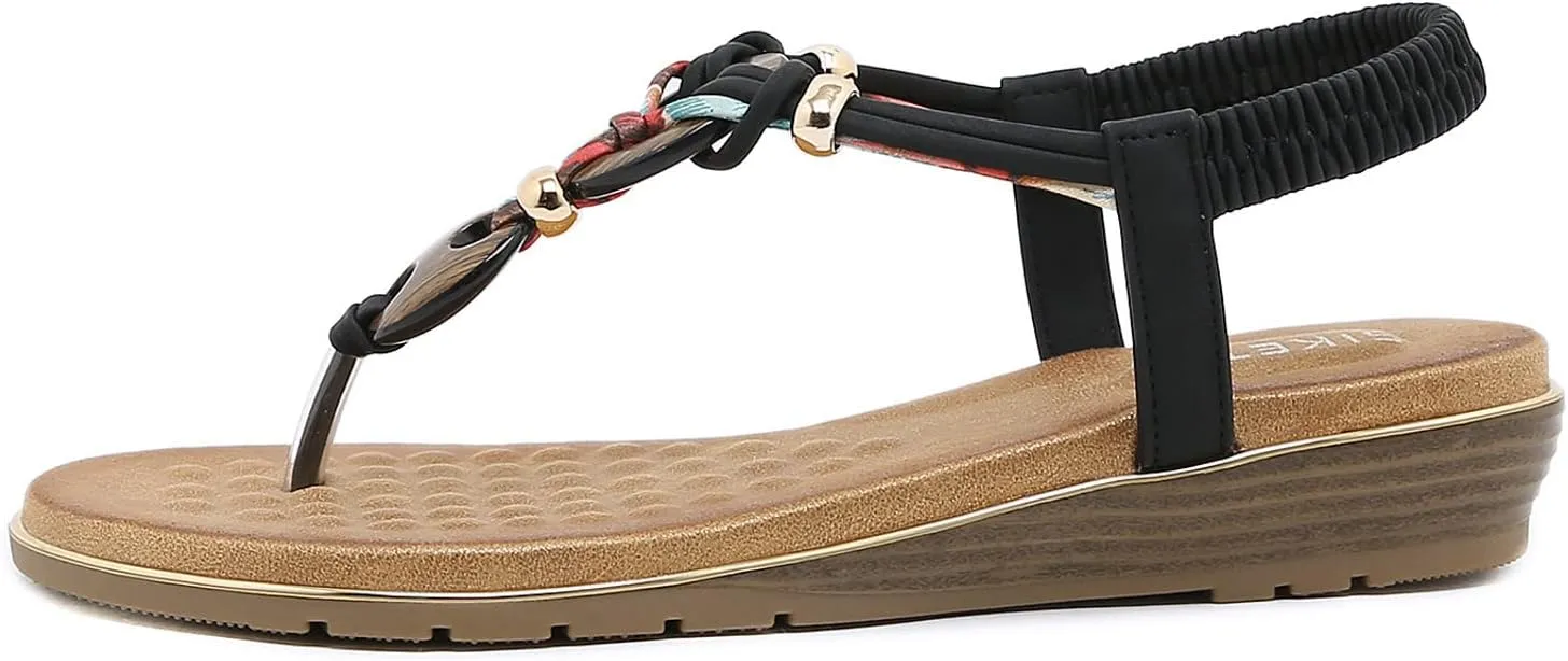 Women Sandals Fashion Flip Flop Beach Sandals Comfortable Non Slip Shoes High Arch Sandals Women's