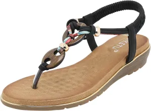 Women Sandals Fashion Flip Flop Beach Sandals Comfortable Non Slip Shoes High Arch Sandals Women's
