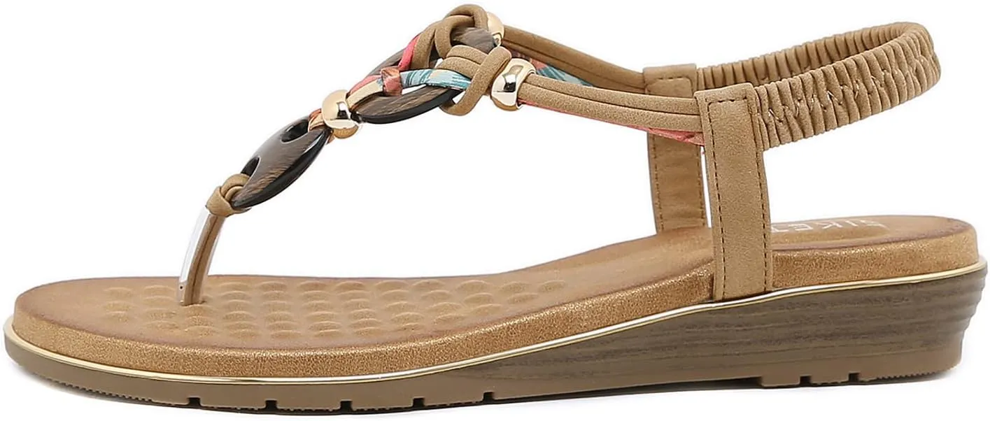 Women Sandals Fashion Flip Flop Beach Sandals Comfortable Non Slip Shoes High Arch Sandals Women's